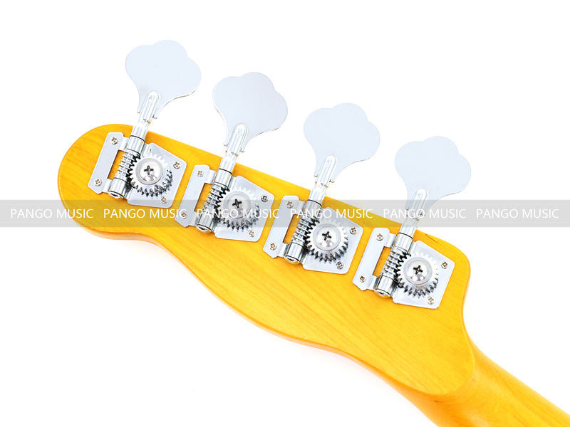 4 String Vintage P Bass Style Electric Bass Guitar with Relic Sunburst Finish & Elm Body(LRG-106X)