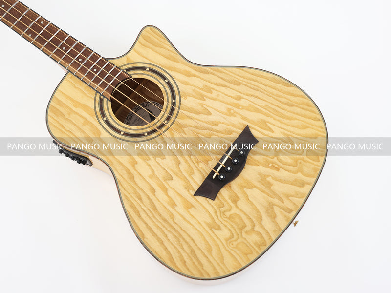 4 Strings Acoustic Bass Guitar with Ash Veneer (PAB-312)