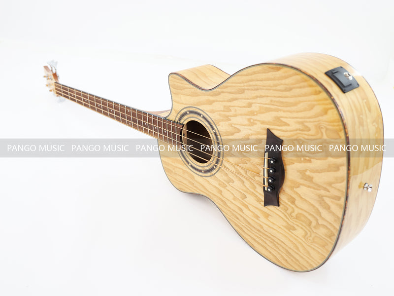 4 Strings Acoustic Bass Guitar with Ash Veneer (PAB-312)