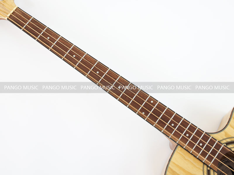 4 Strings Acoustic Bass Guitar with Ash Veneer (PAB-312)