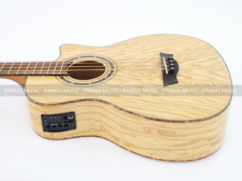 4 Strings Acoustic Bass Guitar with Ash Veneer (PAB-312)