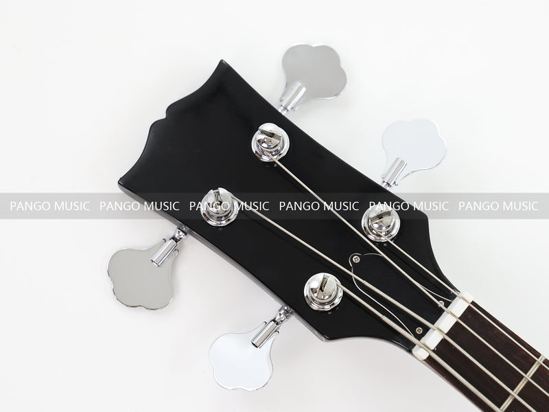 4 Strings All Black Electric Bass Guitar (ZQN-725X)