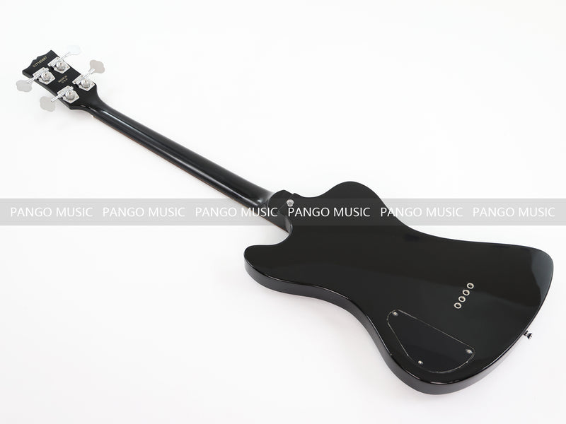 4 Strings All Black Electric Bass Guitar (ZQN-725X)