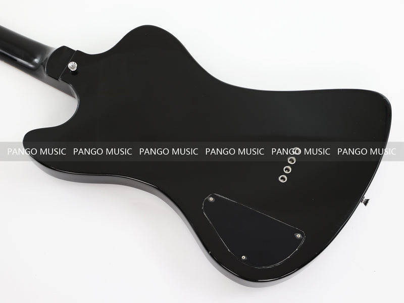 4 Strings All Black Electric Bass Guitar (ZQN-725X)