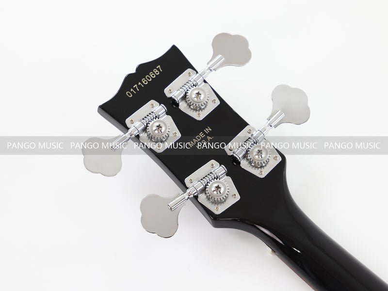 4 Strings All Black Electric Bass Guitar (ZQN-725X)