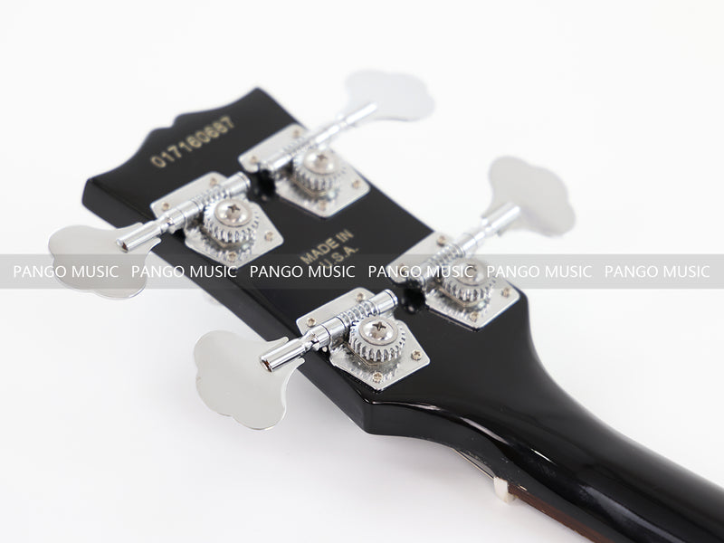 4 Strings All Black Electric Bass Guitar (ZQN-725X)