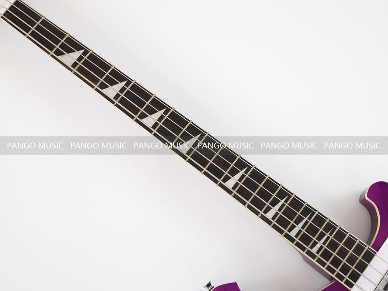 4 Strings All Purple Electric Bass Guitar (GKS-098)