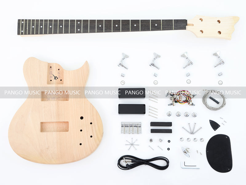 4-String DIY Electric Bass Guitar Kit (PTM-059-02X)