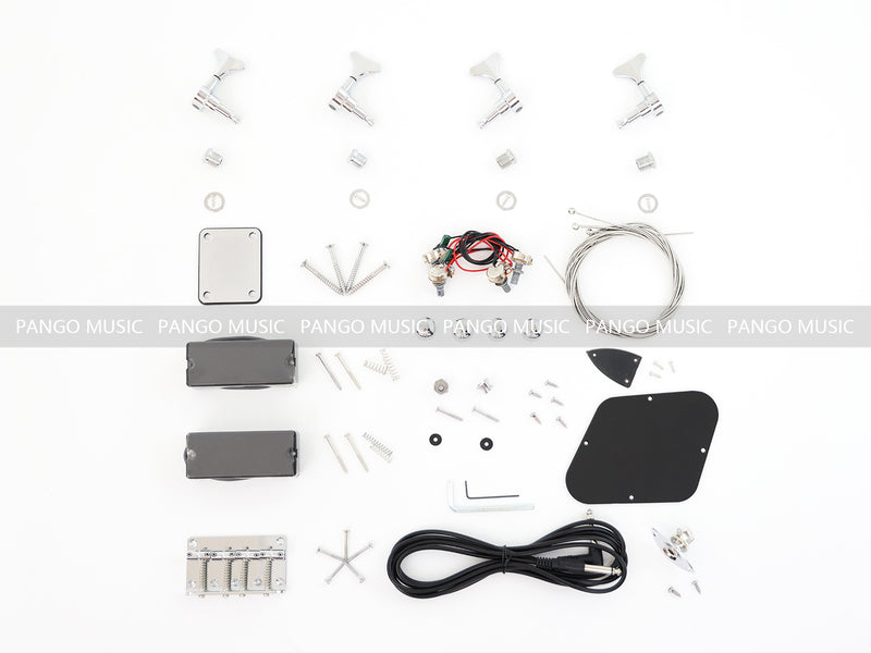 4-String DIY Electric Bass Guitar Kit (PTM-060-02)