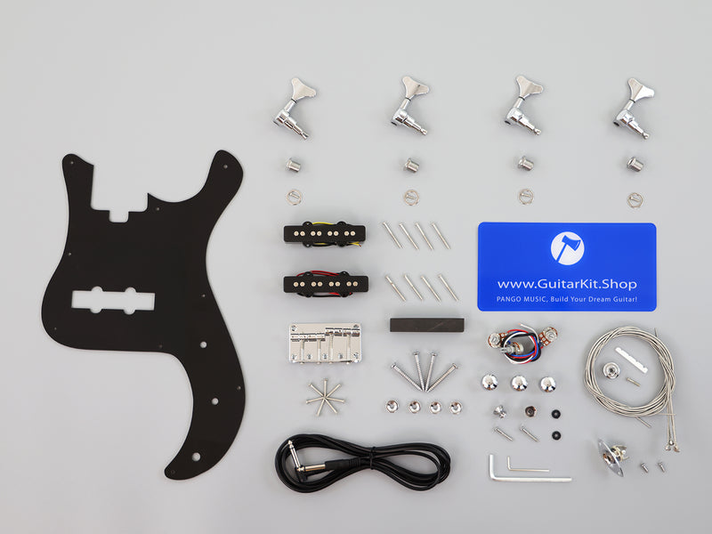 4-String DIY Electric Bass Guitar Kit (PTM-095)