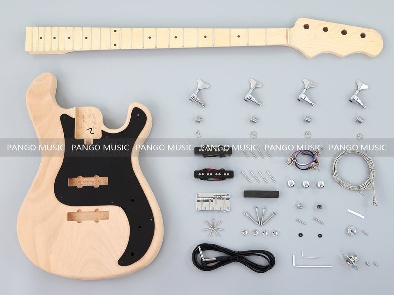 4-String DIY Electric Bass Guitar Kit (PTM-095)