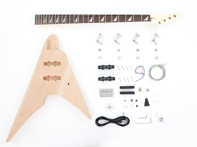 4-String DIY Electric Bass Guitar Kit (SK-05, Limited Edition)