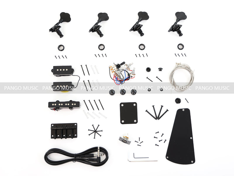 4-String Firebird Style DIY Electric Bass Guitar Kit (PFB-185-D)