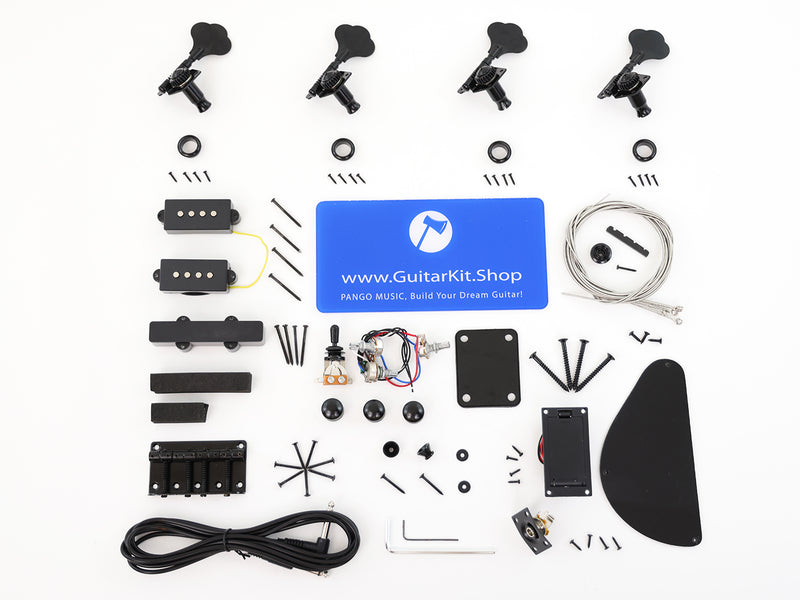 4-String Firebird Style DIY Electric Bass Guitar Kit (PFB-185X)