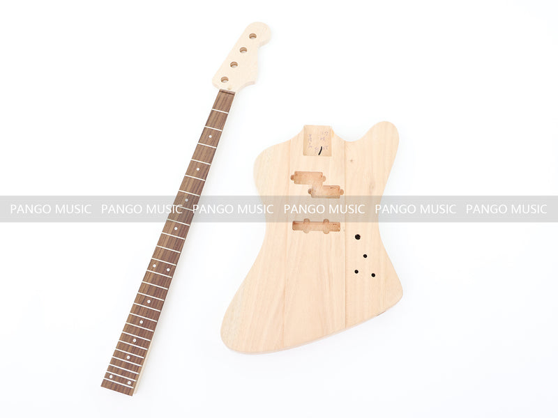 4-String Firebird Style DIY Electric Bass Guitar Kit (PFB-185X)