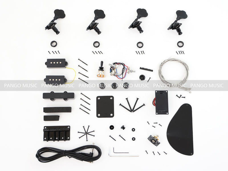 4-String Firebird Style DIY Electric Bass Guitar Kit (PFB-185X)
