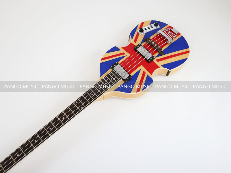 4 Strings Hollow Body Electric Bass Guitar (GKS-042)