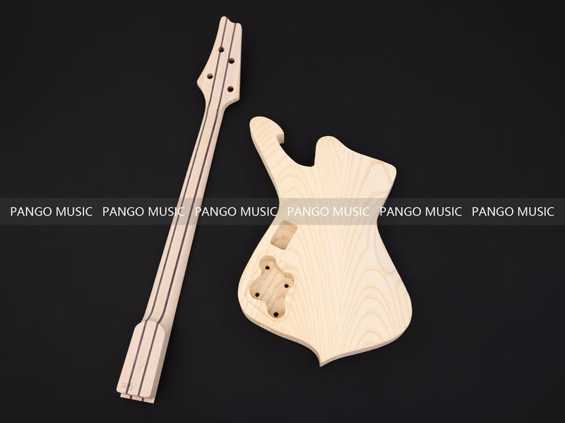 4-String Iceman Style DIY Electric Bass Guitar Kit (12196, Limited Edition)