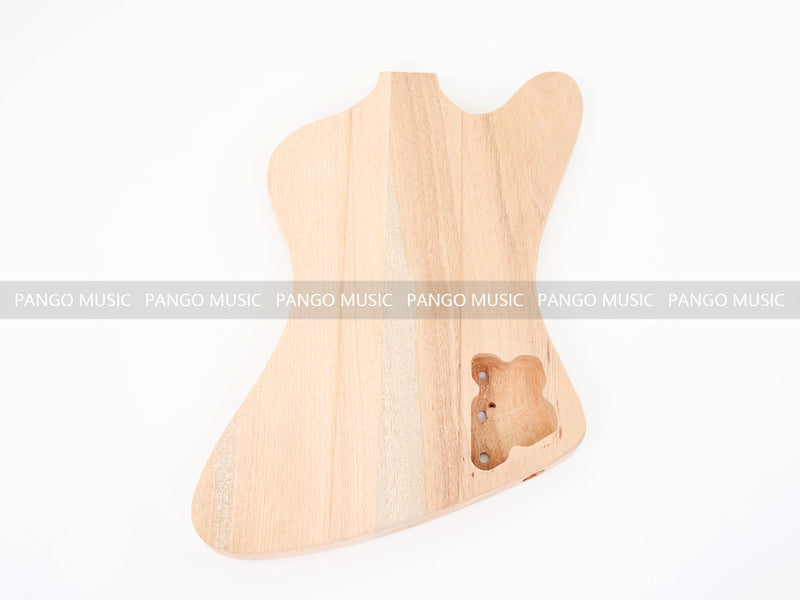 4-String Left-Handed Firebird Style DIY Electric Bass Guitar Kit (PFB-187X)