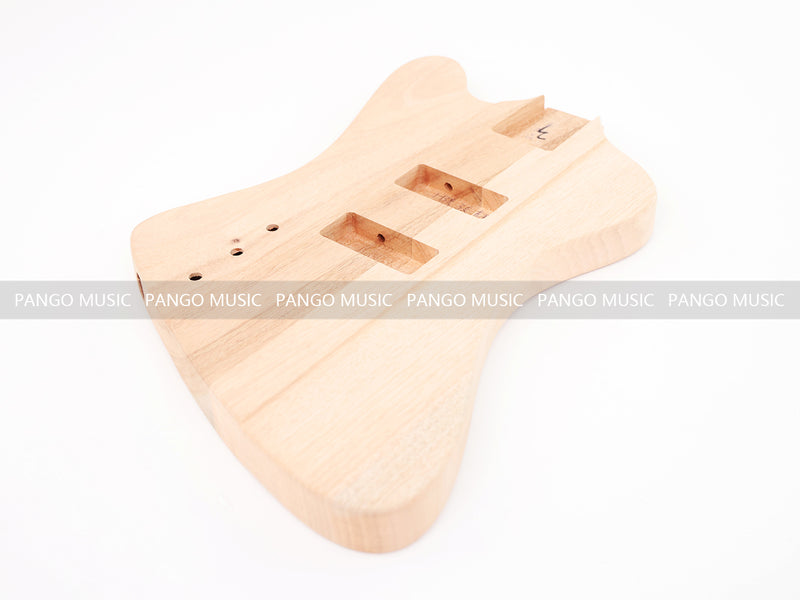 4-String Left-Handed Firebird Style DIY Electric Bass Guitar Kit (PFB-187X)