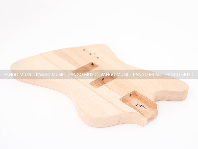 4-String Left-Handed Firebird Style DIY Electric Bass Guitar Kit (PFB-187X)