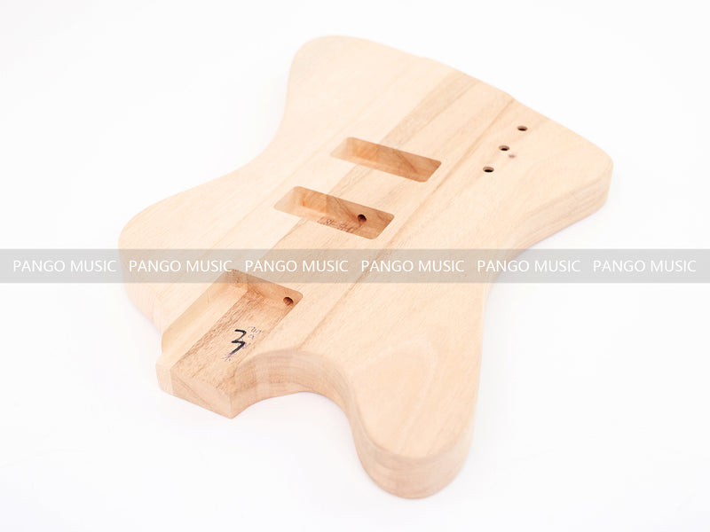 4-String Left-Handed Firebird Style DIY Electric Bass Guitar Kit (PFB-187X)