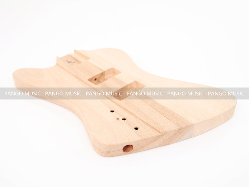4-String Left-Handed Firebird Style DIY Electric Bass Guitar Kit (PFB-187X)