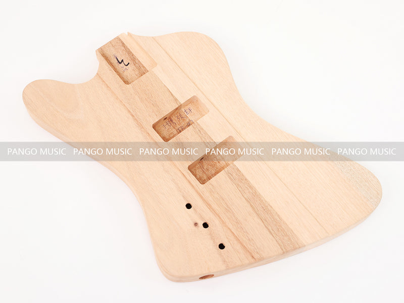 4-String Left-Handed Firebird Style DIY Electric Bass Guitar Kit (PFB-187X)