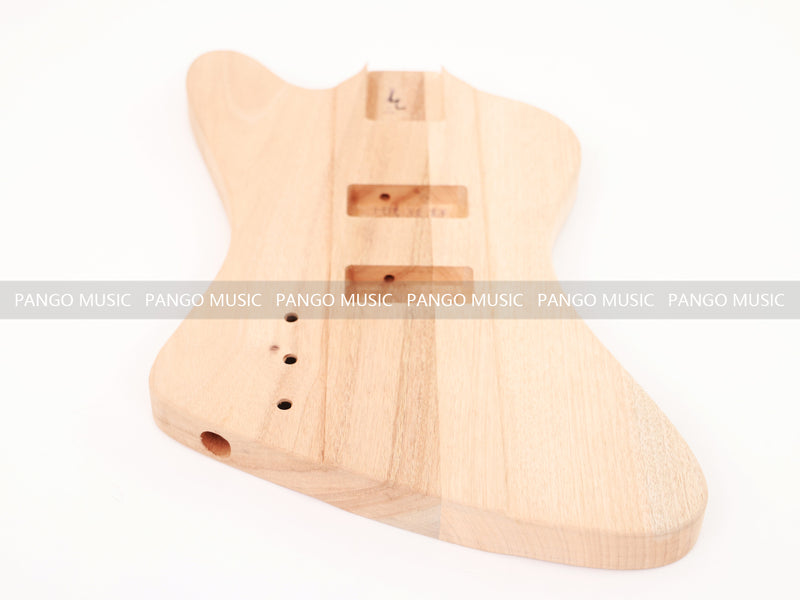 4-String Left-Handed Firebird Style DIY Electric Bass Guitar Kit (PFB-187X)