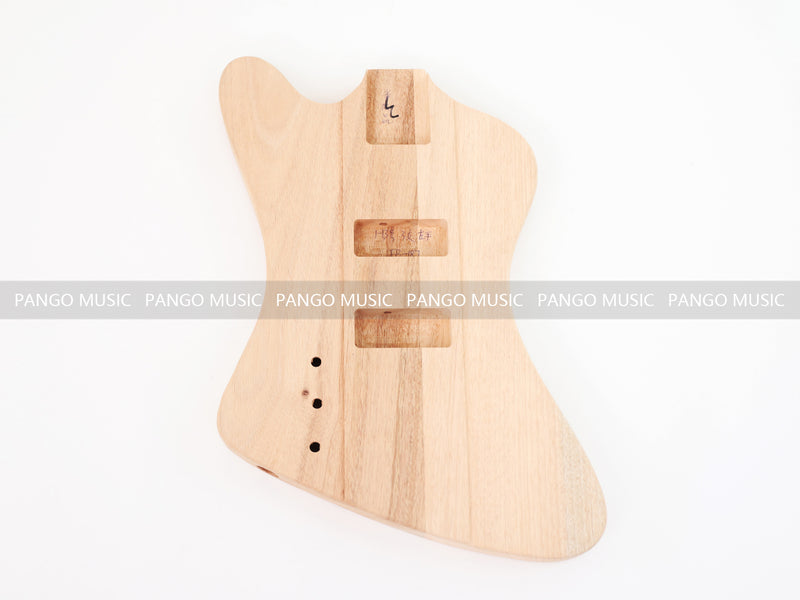 4-String Left-Handed Firebird Style DIY Electric Bass Guitar Kit (PFB-187X)