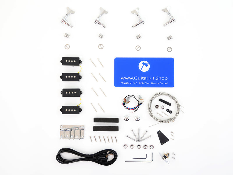 4-String Moon Base Series DIY Electric Bass Guitar Kit (PTM-082X)