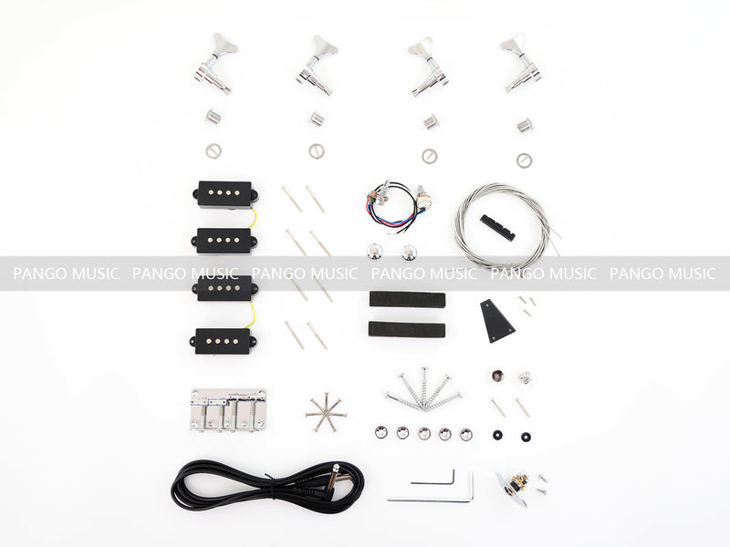 4-String Moon Base Series DIY Electric Bass Guitar Kit (PTM-082X)