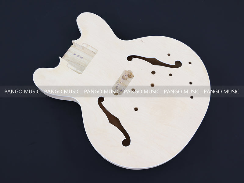 4-String Semi-hollow Body DIY Electric Bass Guitar Kit (18931, Limited Edition)
