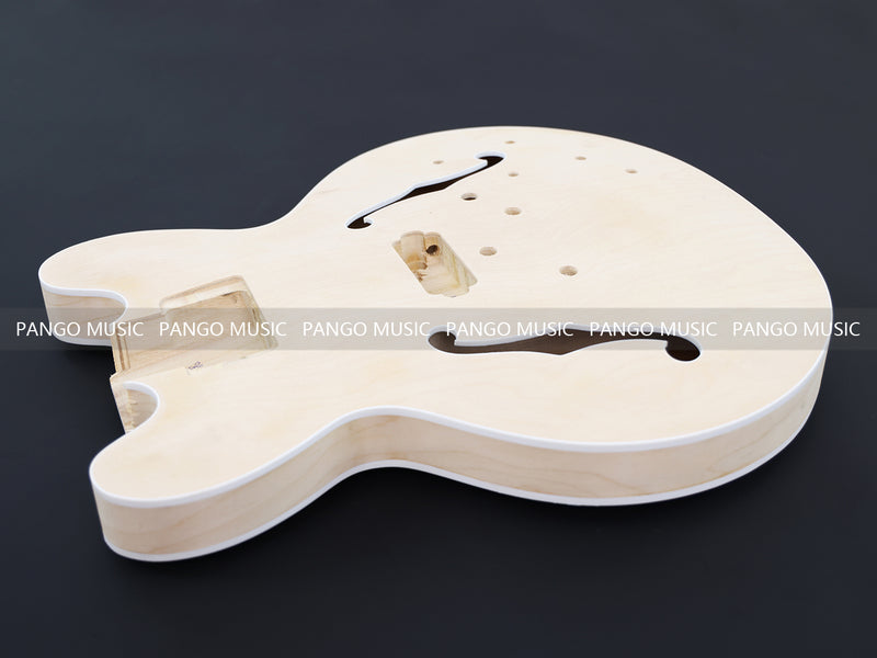 4-String Semi-hollow Body DIY Electric Bass Guitar Kit (18931, Limited Edition)