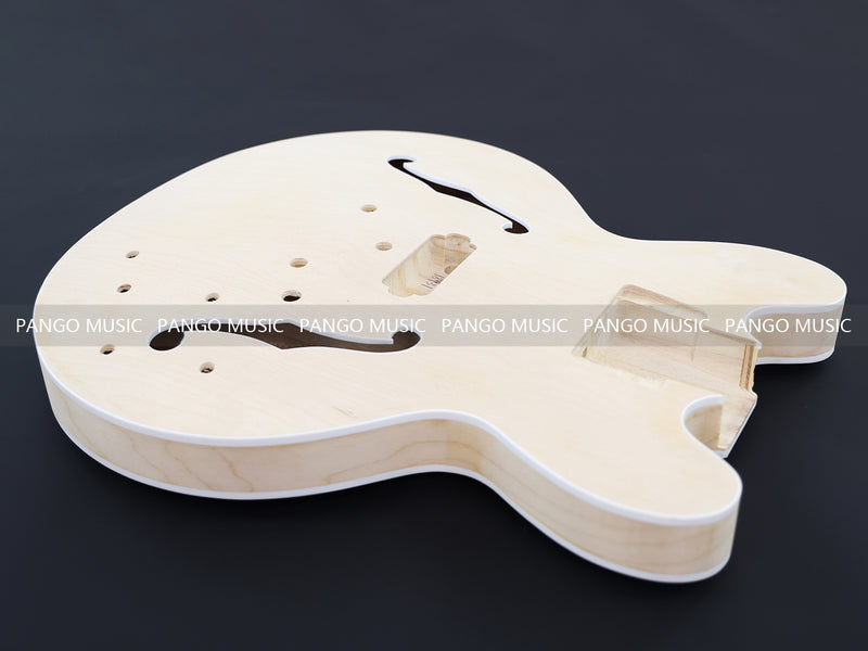 4-String Semi-hollow Body DIY Electric Bass Guitar Kit (18931, Limited Edition)