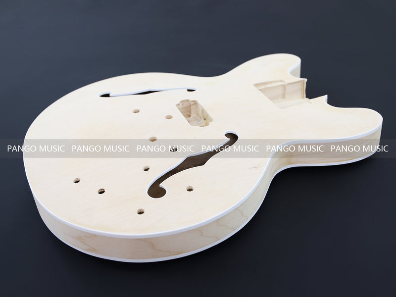 4-String Semi-hollow Body DIY Electric Bass Guitar Kit (18931, Limited Edition)
