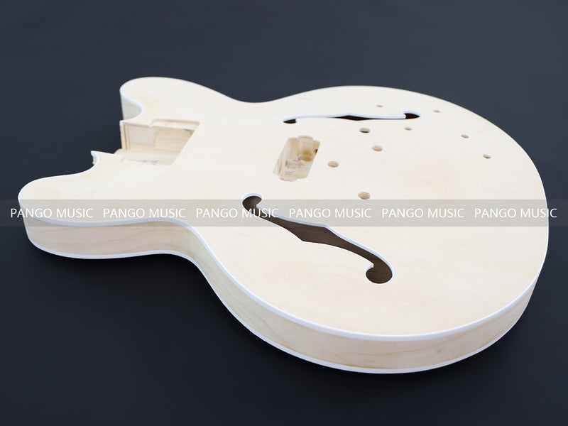 4-String Semi-hollow Body DIY Electric Bass Guitar Kit (18931, Limited Edition)