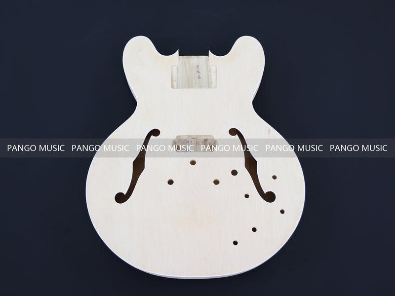 4-String Semi-hollow Body DIY Electric Bass Guitar Kit (18931, Limited Edition)