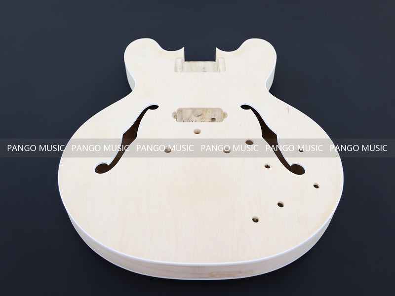 4-String Semi-hollow Body DIY Electric Bass Guitar Kit (18931, Limited Edition)
