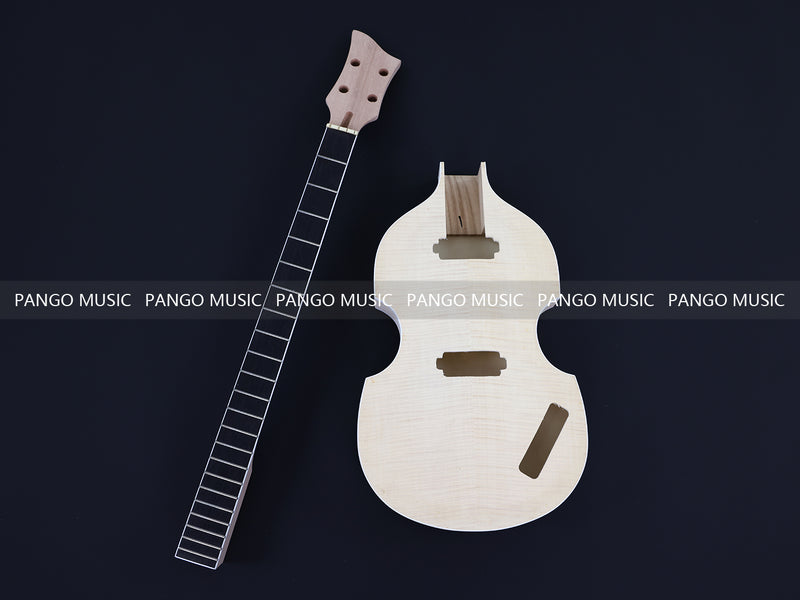 4-String Hollow Body DIY Electric Bass Guitar Kit ( LRF-039, Limited Edition )