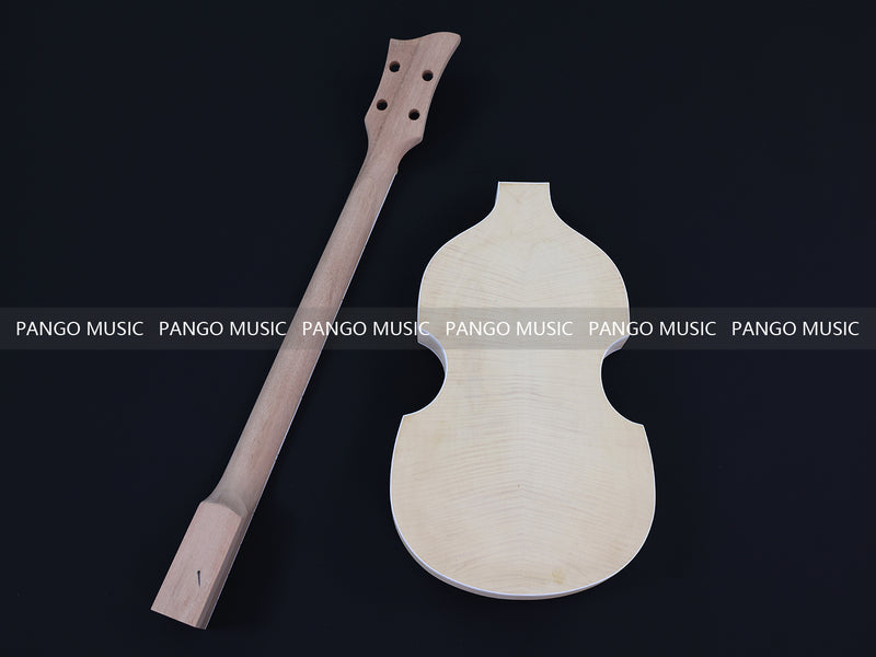 4-String Hollow Body DIY Electric Bass Guitar Kit ( LRF-039, Limited Edition )