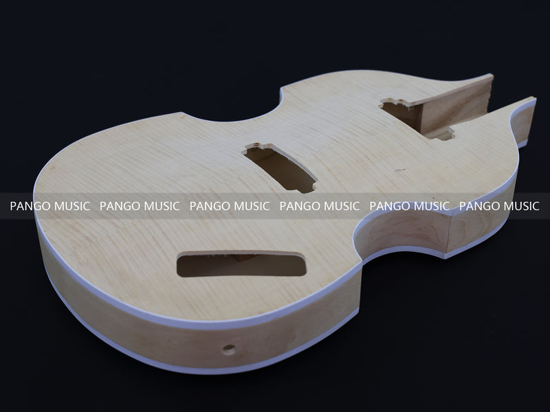 4-String Hollow Body DIY Electric Bass Guitar Kit ( LRF-039, Limited Edition )