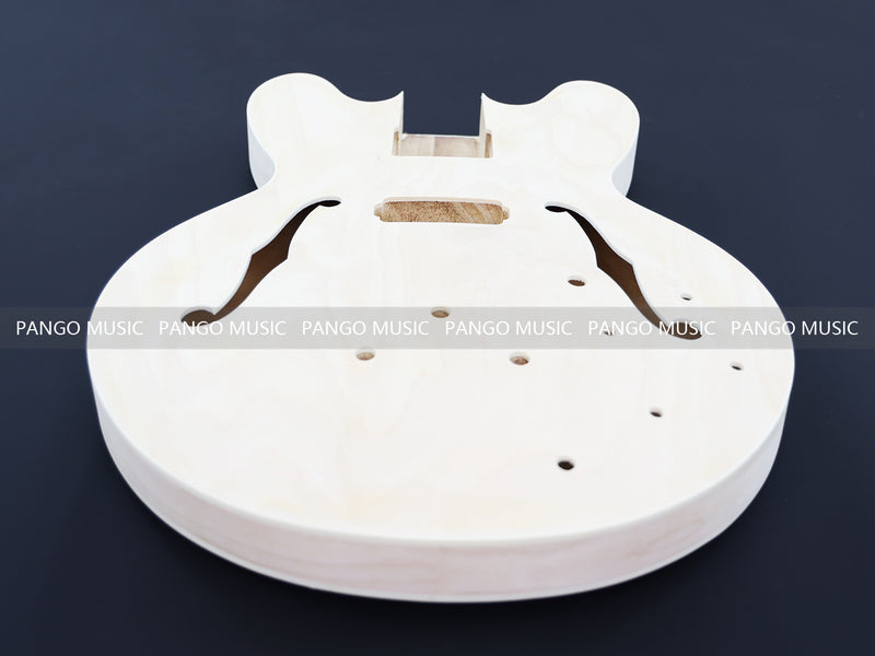 4-String Semi-hollow Body DIY Electric Bass Guitar Kit (PES335-60D)