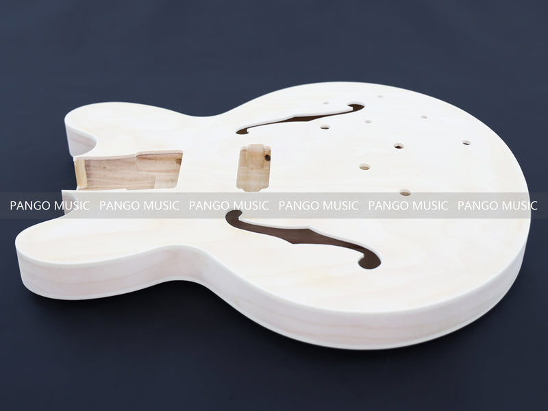 4-String Semi-hollow Body DIY Electric Bass Guitar Kit (PES335-60D)