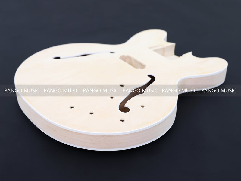 4-String Semi-hollow Body DIY Electric Bass Guitar Kit (PES335-60X)