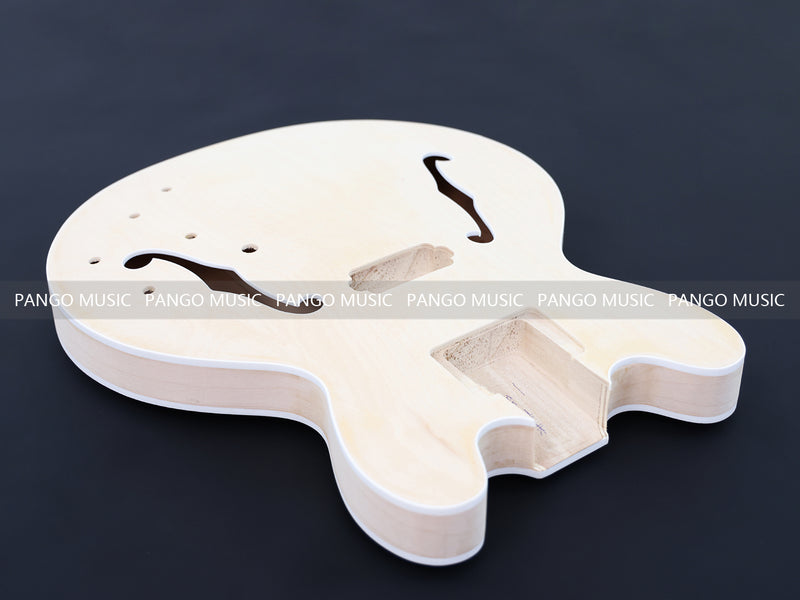 4-String Semi-hollow Body DIY Electric Bass Guitar Kit (PES335-60X)
