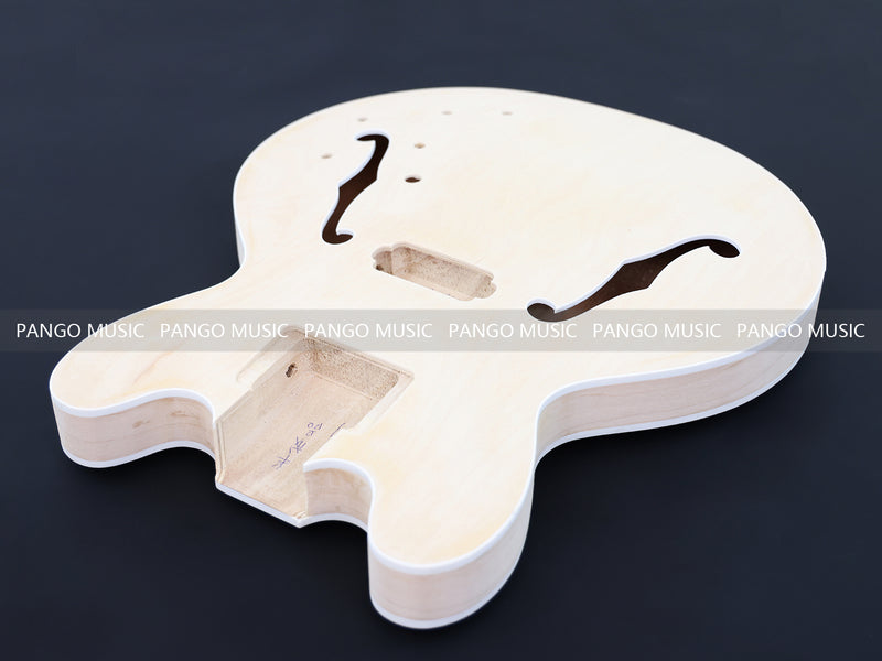 4-String Semi-hollow Body DIY Electric Bass Guitar Kit (PES335-60X)