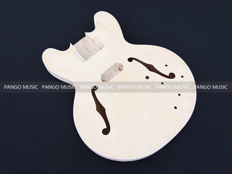 4-String Semi-hollow Body DIY Electric Bass Guitar Kit (PES335-60X)