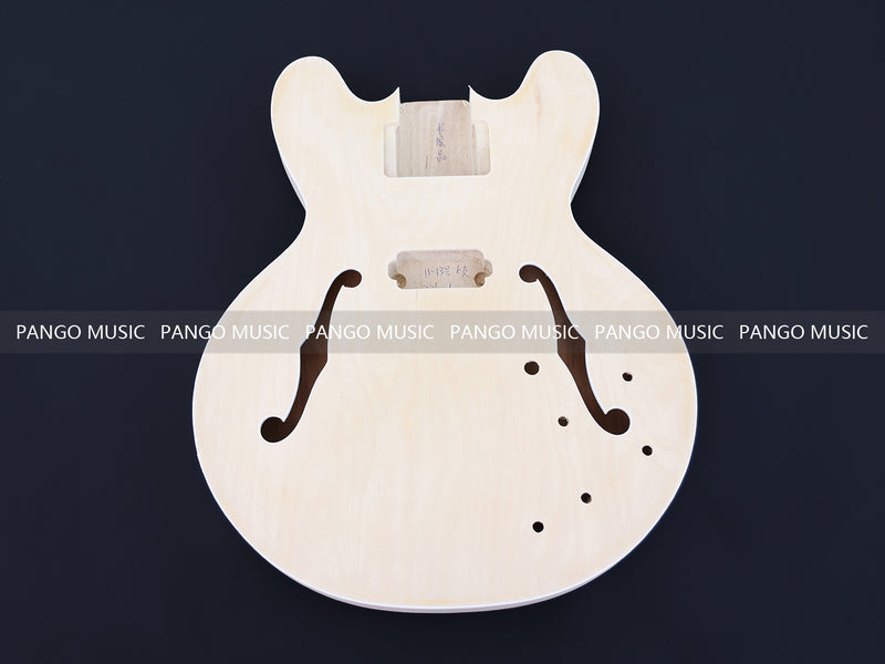 4-String Semi-hollow Body DIY Electric Bass Guitar Kit (PES335-60X)