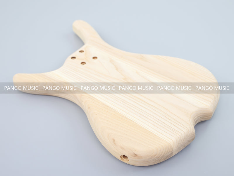 Pre-Sale 4-String Semi-hollow Body DIY Electric Bass Guitar Kit (PTM-101)